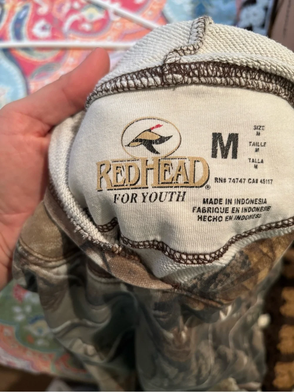 Red head youth hoodie